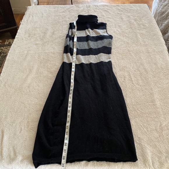 Minnie Rose Cashmere gorgeous stretchy luxury sleeveless dress - Picture 7 of 9